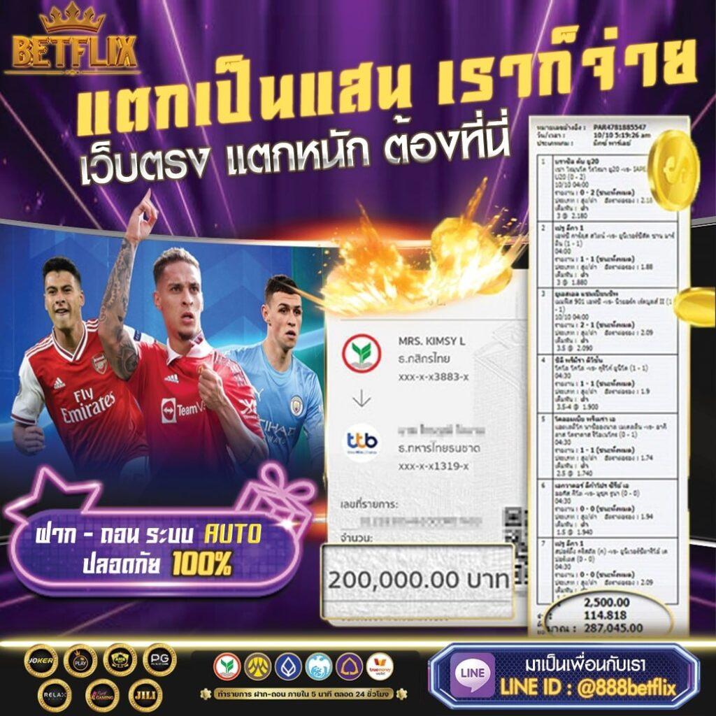 Betflix1188 ศูนย์รวมเกมคาสิโนอัปเดตล่าสุด เล่นง่ายได้เงินจริง